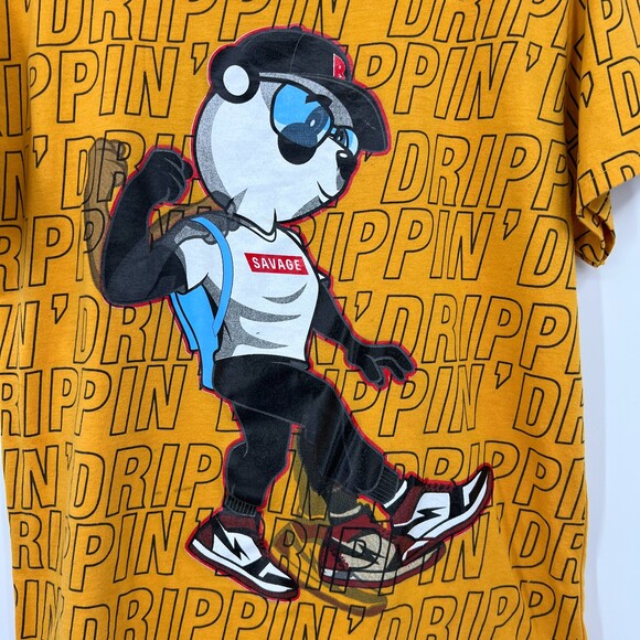 Fresh Laundry t-shirt XL youth drippin dancing panda - Picture 9 of 12